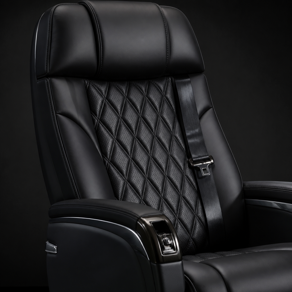 R44 Premium Leather Seat Kit